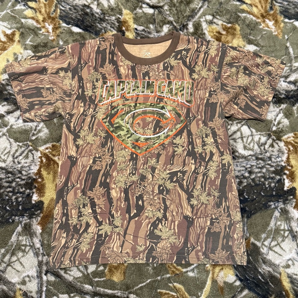 Vintage Captain Camo Shirt